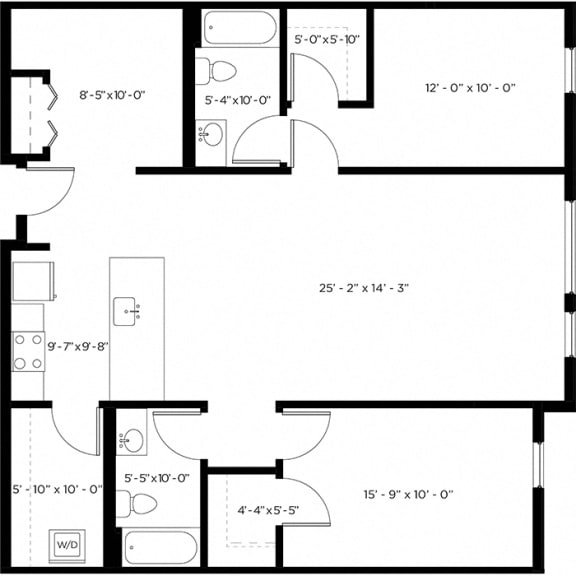 Floor Plan  Atlas 2C-1 Floor Plan
