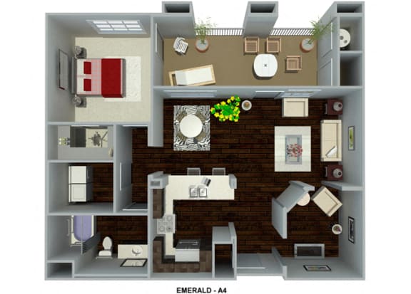 1, 2 & 3-Bedroom Apartments in Redlands | Circa 2020 | Floor Plans
