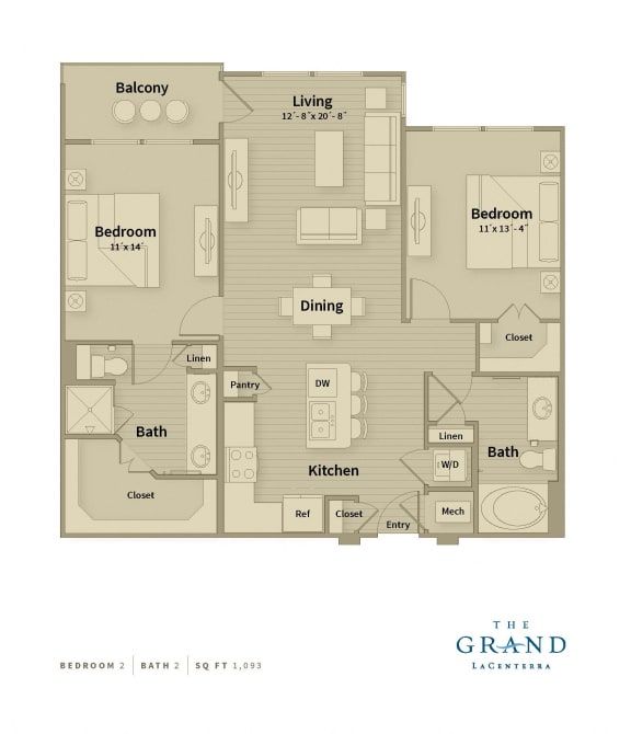 two bedroom Apartments in Katy