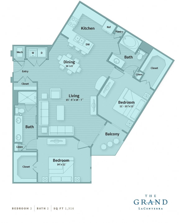 two bedroom Apartments in Katy