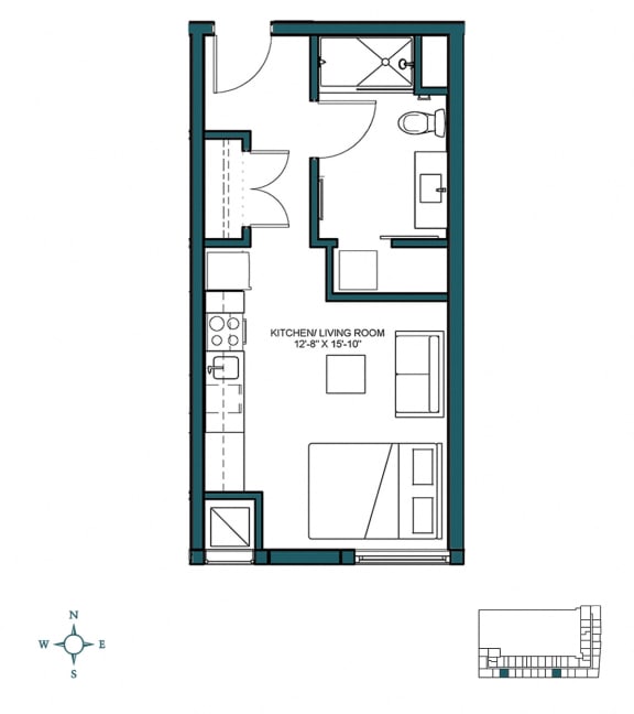  Floor Plan Residence - A1