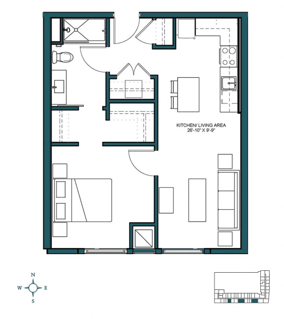 Floor Plan  Residence - B1