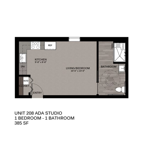  Floor Plan 208