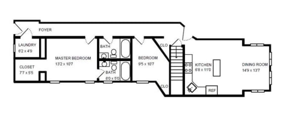 Floor Plan 3 BEDROOM