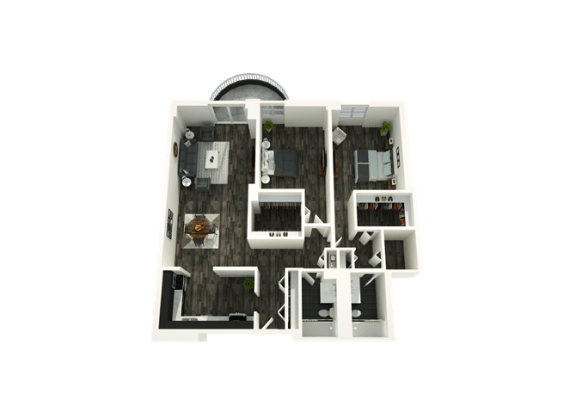 Floor Plan  2 Bedroom 06 17