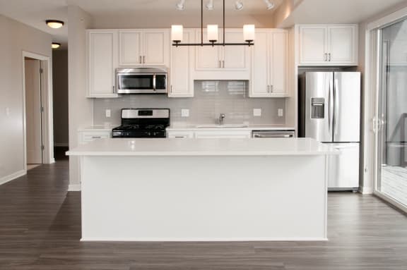 Upgraded Appliances including Stainless Steel French Refrigerator at Residences at 1700, Minnetonka, 55305
