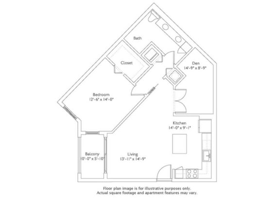 Floor plan Floor plan at Mirador at Doral by Windsor, Doral