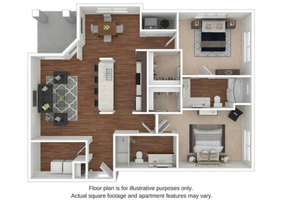 B6 Floor Plan at Retreat at the Flatirons