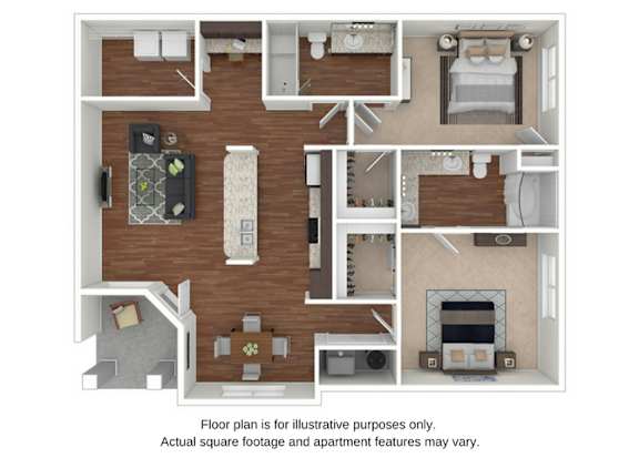 B9 Floor Plan at Retreat at the Flatirons