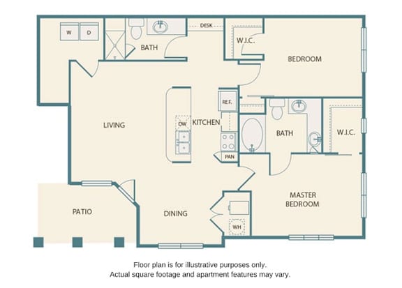 Floor plan Floor plan at Retreat at the Flatirons, Broomfield