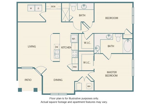 Floor plan Floor plan at Retreat at the Flatirons, Broomfield