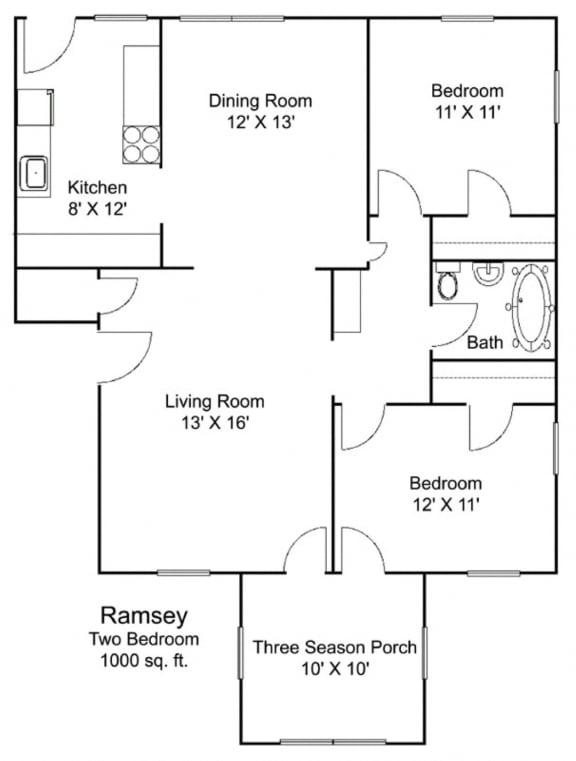 Floor Plan Ramsey