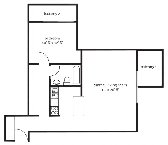 The France Floor Plan The France Floor Plan at The Tarnhill, Minnesota, 55437
