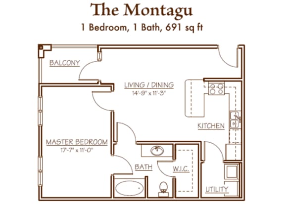 Montagu Floor Plan at The Manor Homes of Eagle Glen, Raymore, MO, 64083