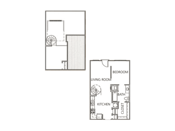 Floor Plan  La Salle (loft)