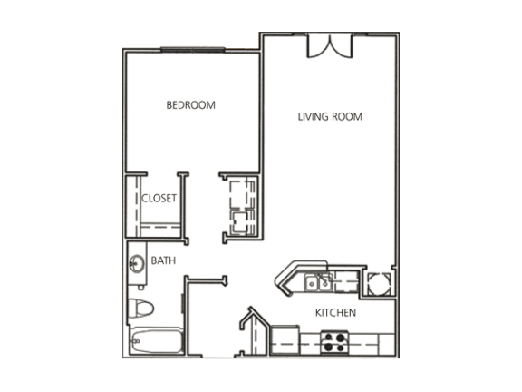 New Orleans Floor Plan at The Orleans of Decatur, Decatur