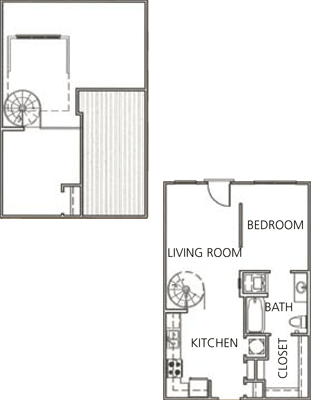 LaSalle Floor Plan LaSalle Floor Plan at The Orleans of Decatur, Decatur