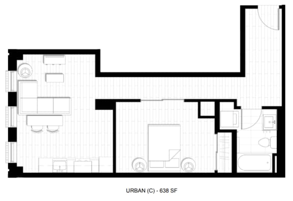 Floor Plan  O2 Apartments Urban C Floor Plan