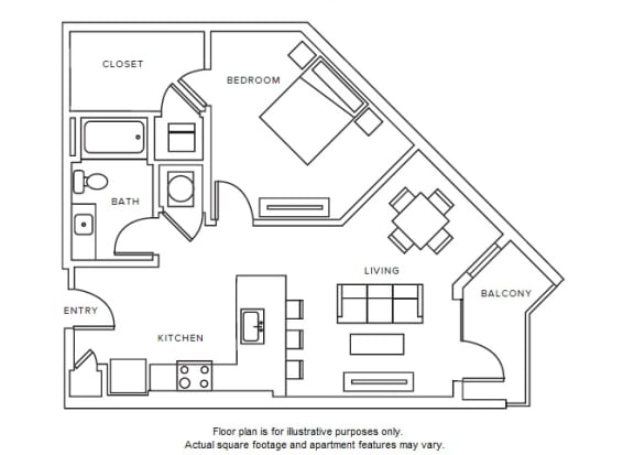 A6 floor plan A6 floor plan at Windsor Parkview, GA, 30341