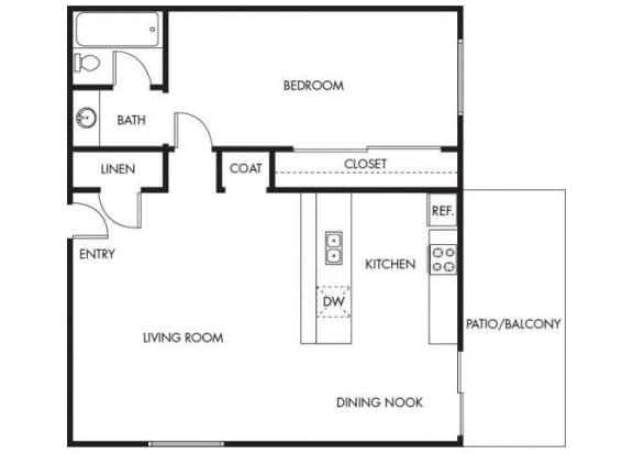 1 Bedroom 1 Bath