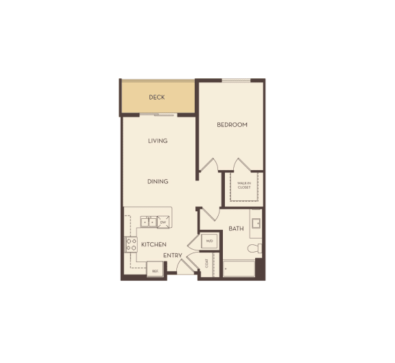 Dorado floor plan at Marc San Marcos Apartments