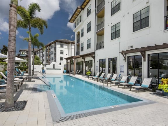 Pool View at Azul Baldwin Park, Orlando, FL, 32814