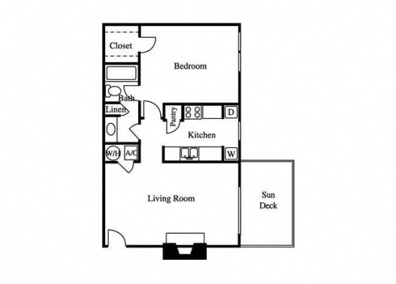 floorplan layout for the aster