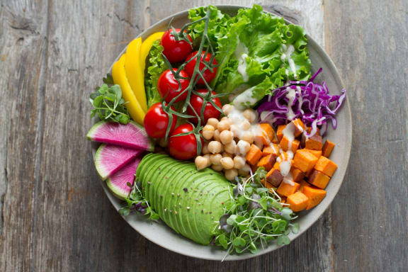 Salad Items at Two Itasca Place, Itasca, IL
