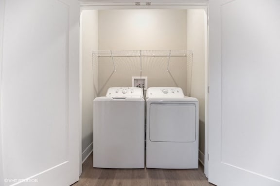 In-unit laundry