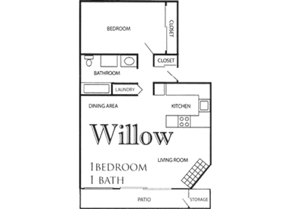  Floor Plan Willow