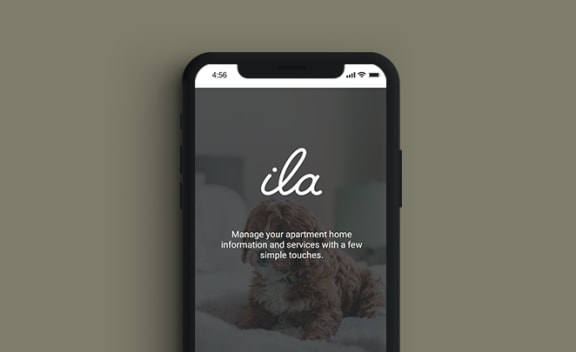 a screenshot of a cell phone with a logo on it