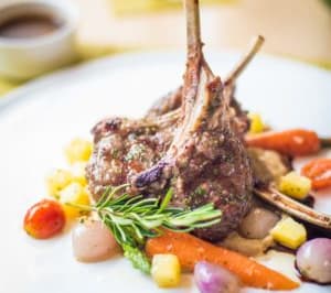 Roast Rack of Lamb at Elison Independent and Assisted Living of Maplewood