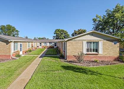 Green Lawn Walking Trail at Kendall Street Apts, Wheat Ridge