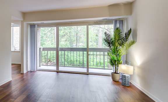 The Fairway ground floor unit with plank flooring