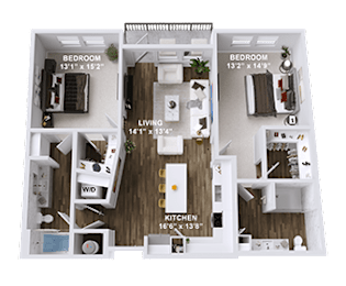Unit B5 at Parkway Crossings, Kissimmee