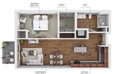 A3 Floor Plan at Soll, Iowa, 50312