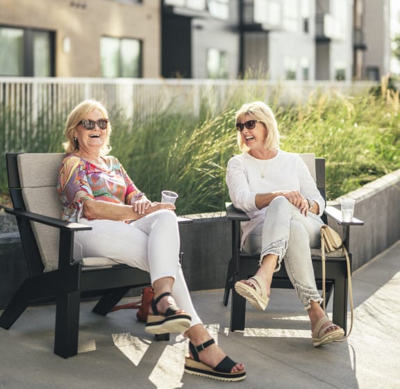 Lounging on the Social Deck