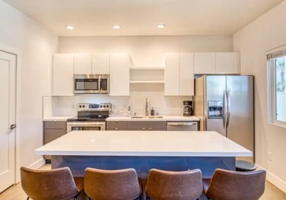 Living Room at Zona Verde Apartments