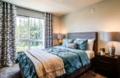 Thumbnail 7 of 21 - Beautiful Bright Bedroom With Wide Windows at Panorama, Snoqualmie, WA