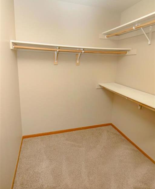closet space at Southwind Villas in La Vista Nebraska
