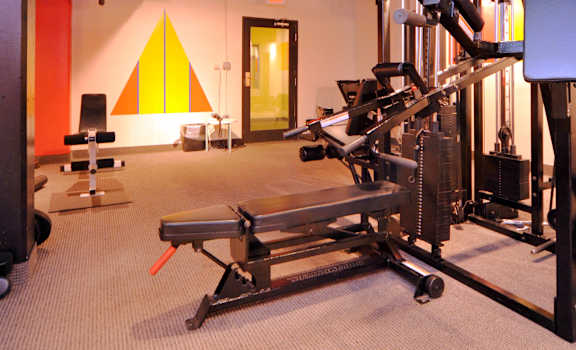 24-hour fitness center