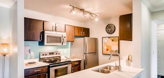 Eagles Landing Interior Apartment Kitchen