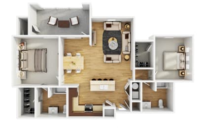 a floor plan of the providence at winternational b1