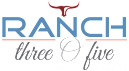 a logo for ranch  life member apartments with a bulls head and the words ranch