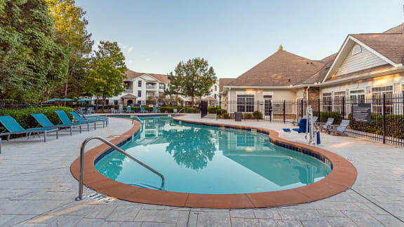 Pool at Alexander at Stonecrest Apartments, Lithonia, GA