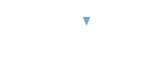 A black background with white text that reads "Hayen on Brynhurst".