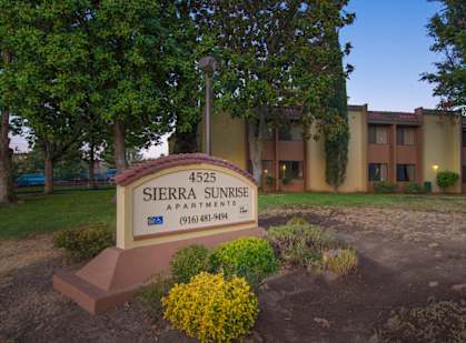 Sierra Sunrise  entrance sign