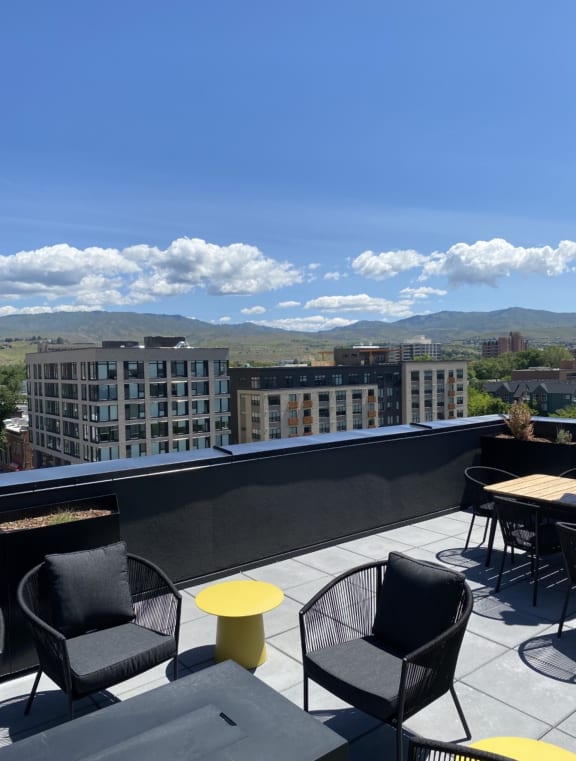 Vanguard Rooftop Lounge with Beautiful Views