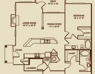 Floor Plan The Cumberland- Attached Garage