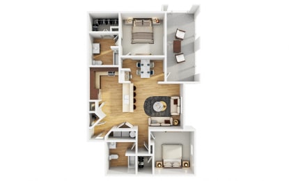 a floor plan of the providence at wilmington crossings apartments
